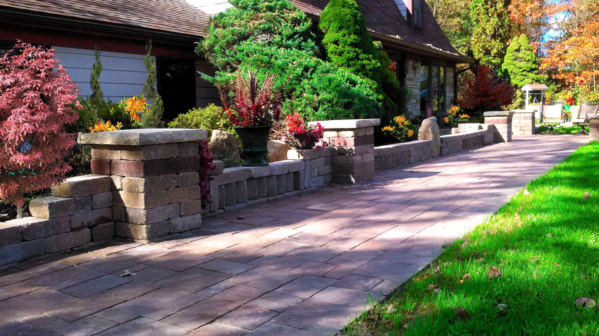 All Type Landscape Retaining Walls, Drainage and Pavers slide 8